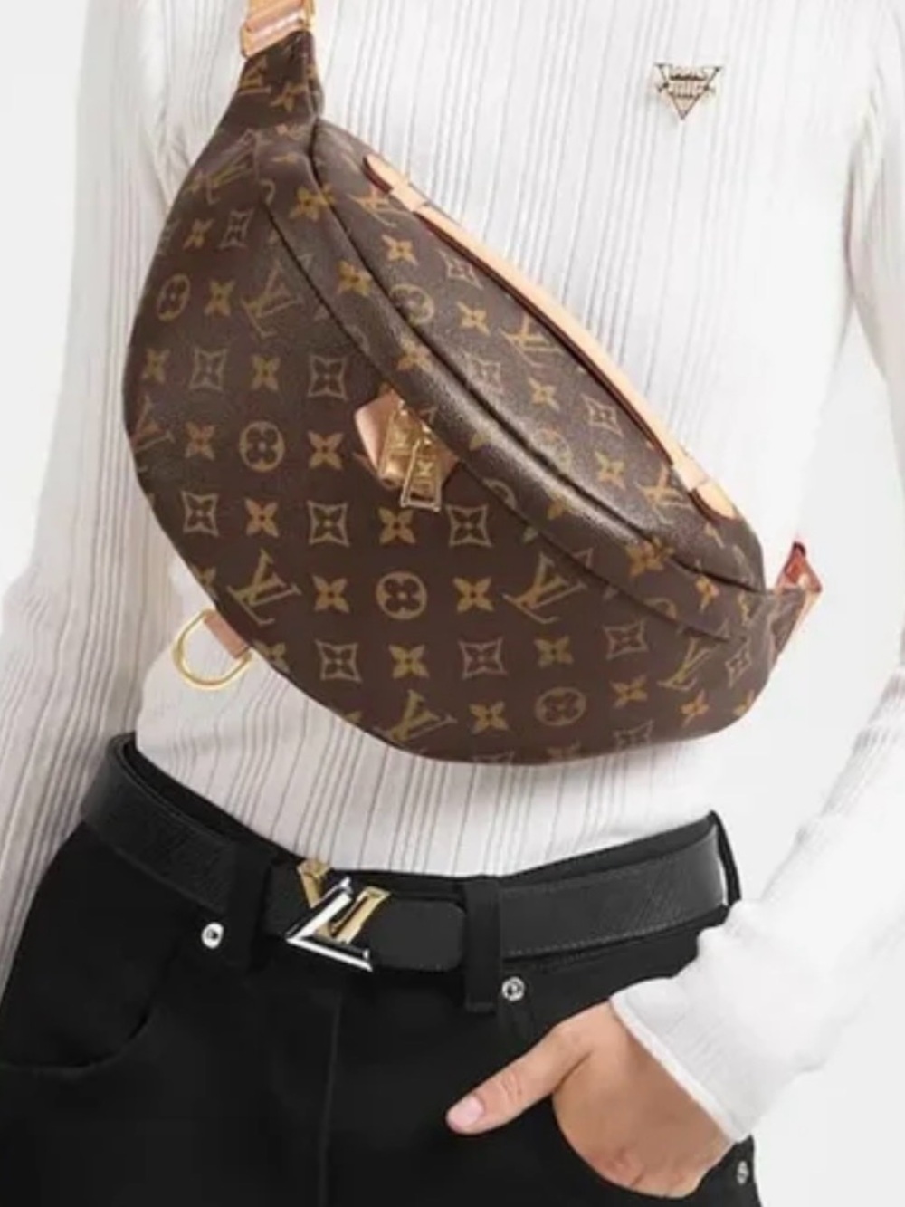 Louis Vuitton Monogram Bum Bag - Brown Monogram Canvas✨ - Picture 1 of 14